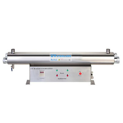 quality  110W 24GPM UV Water Sterilizer 316 Stainless Steel For Water Treatment System factory