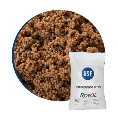 quality  D001 Ion Exchange Resin Strong Acid Cation Resin For Industrial Applications factory