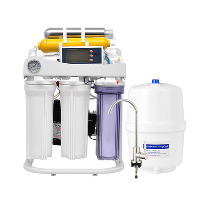 RO Drinking Water Purifier 75GPD Reverse Osmosis Systems With UV Sterilizer Remineralization