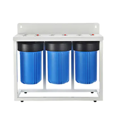 High Flow 3 Stage Jumbo Filter Housing Whole House Water Filter Systems
