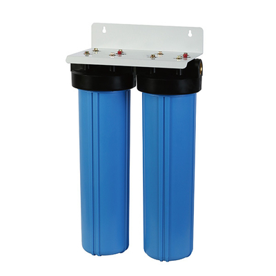 Triple Stage Big Blue Filter Housing Whole House Water Filter System With Bracket