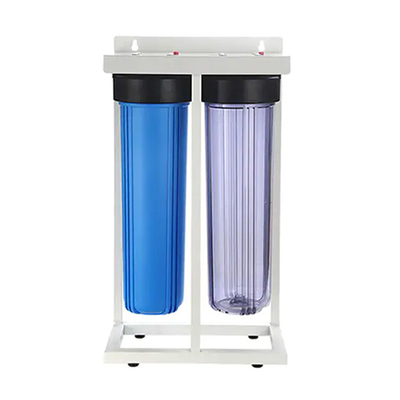 Stand Type Water Filter System Big Blue Filter Housing Fit 4.5"x20" Filters PP Sediment CTO