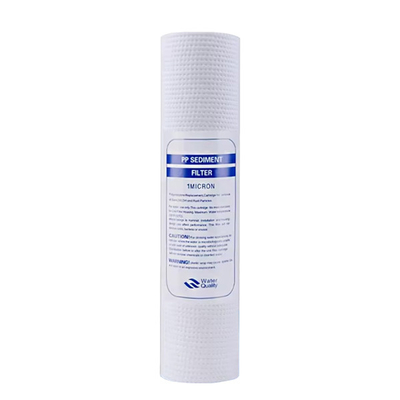 Sediment PP Spun Cotton Water Filter Cartridge Replacement 5 Micron 10"x2.5"