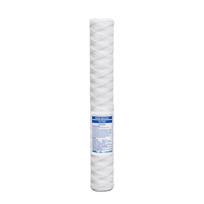 20x2.5" Water Filter Cartridge 5 Micron PP Cotton Yarn Glass Fiber Sediment Filter Cartridge