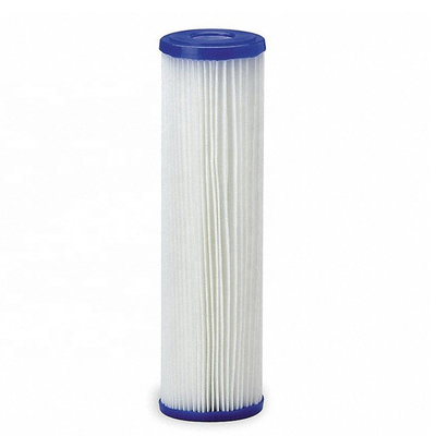 Washable PP Pleated Filter Cartridge 10 Inch Sediment Filter Cartridge 5 10 20 Micron