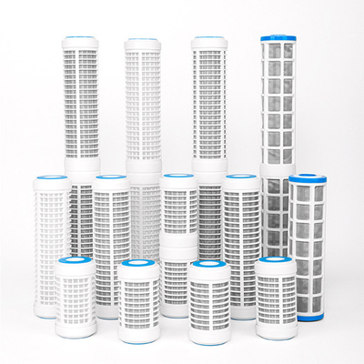 Stainless Steel Washable Microporous Water Filter Net Filter Cartridge 5 10 20 Inch