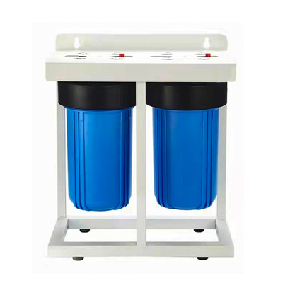 Whole House Water Filter Dual Stage Big Blue Water Filtration Housing PP CTO Filter