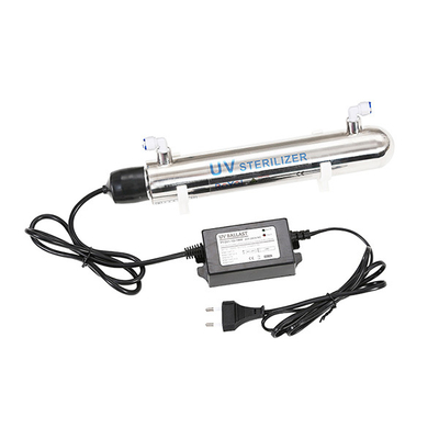 Stainless Steel 304 12W UV Water Sterilizer For Water Treatment