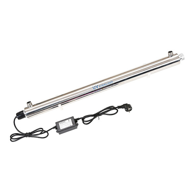 8GPM UV Water Sterilizer 30W UV Lamp Sterilizer For Water Disinfection