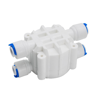 Auto Automatic Shut Off Valve 1/4 Inch 4 Way Flow Valve For RO System