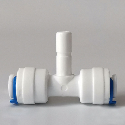Stem Plug In Tee Adapter Quick Connect Couplings Water Purifier Spare Parts