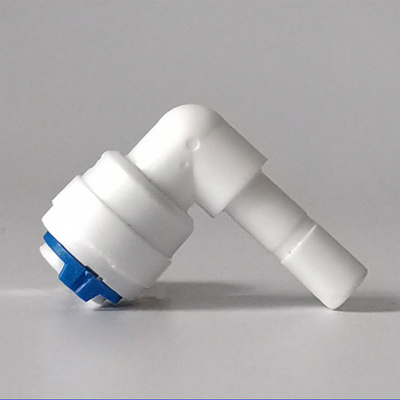 Anti Corrosion Water Filter Connection Fittings 1/4" 3/8" Hose Elbow Adapter