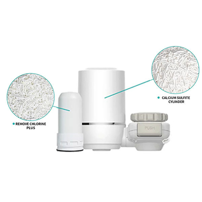 Tap Water Filter Calcium Sulfite Balls Chlorine Removal For Shower Filter