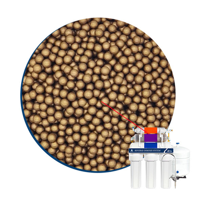 Antibacterial KDF Ceramic Ball Filter Media For Drinking Water Treatment