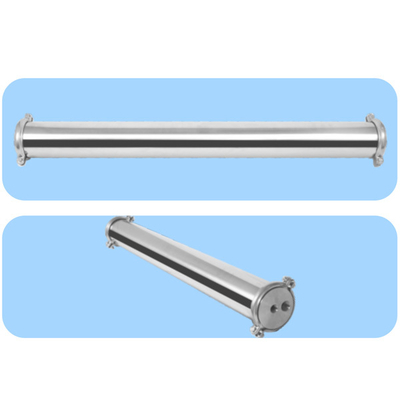 Seamless Stainless Steel FRP RO Membrane Housing 4 Inch Diameter 150PSI - 1200PSI