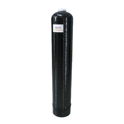Black 14x65 FRP Pressure Vessel Water Softener Pressure Tank For Pre Filter
