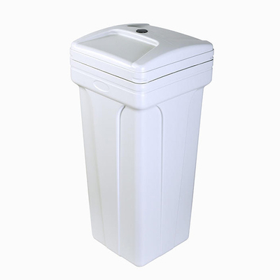 White 70L Square Brine Tanks Salt Container Mixing Water Softener Salt Canister