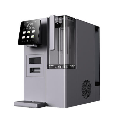 Countertop Reverse Osmosis Water Purifier Hot Cold Water Dispenser Chew Ice Maker RO Water Purifier with UV Sterilization