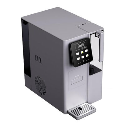 Countertop Reverse Osmosis Water Purifier Hot Cold Water Dispenser Chew Ice Maker RO Water Purifier with UV Sterilization