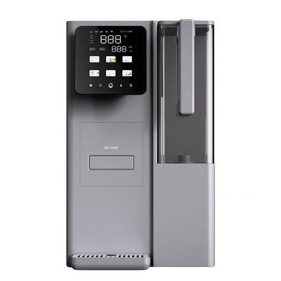 Countertop Reverse Osmosis Water Purifier Hot Cold Water Dispenser Chew Ice Maker RO Water Purifier with UV Sterilization