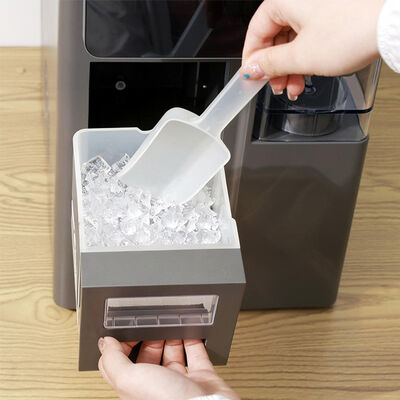 Countertop Reverse Osmosis Water Purifier Hot Cold Water Dispenser Chew Ice Maker RO Water Purifier with UV Sterilization