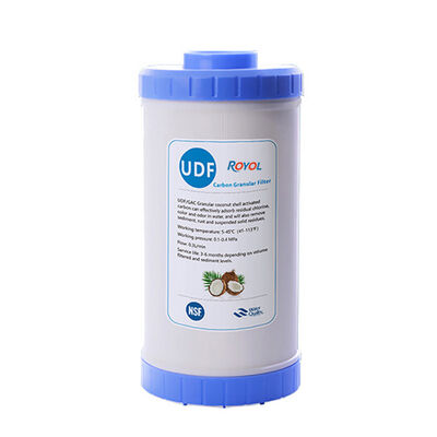 Whole House Water Filter Granular Activated Carbon GAC UDF 20x4.5" for Standard Filter Housing
