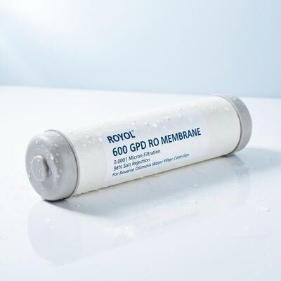 ROYOL 600 GPD RO Membrane with 0.0001 Micron Filtration and 98% Salt Rejection for Reverse Osmosis Water Filter Cartridge