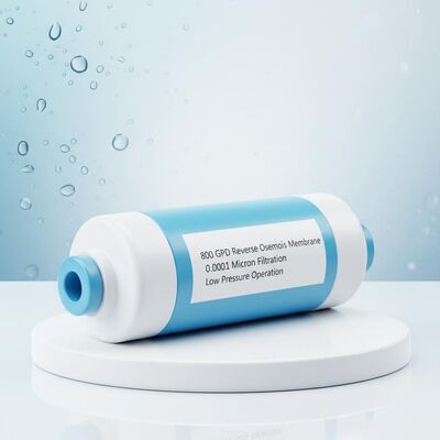 800 GPD Reverse Osmosis Membrane with 0.0001 Micron Filtration for Low Pressure Operation