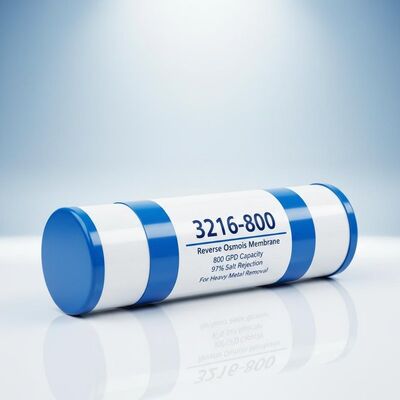3216-800 Reverse Osmosis Membrane with 800 GPD Capacity and 97% Salt Rejection for Heavy Metal Removal