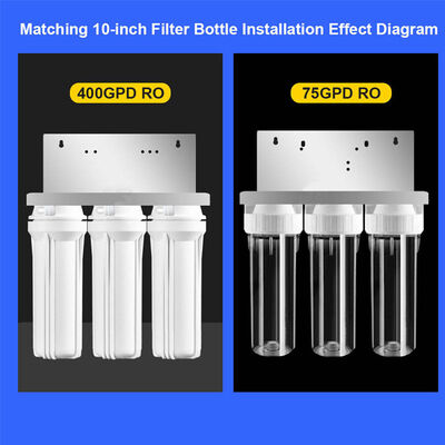 Assemble RO Bracket Anti-Rust Stainless Steel RO Water Purifier Bracket DIY Reverse Osmosis Systems