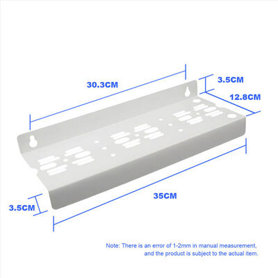 Triple Iron Bracket for 20x2.5" Filter Housing 20inch Slim Blue Housing Hanging Board