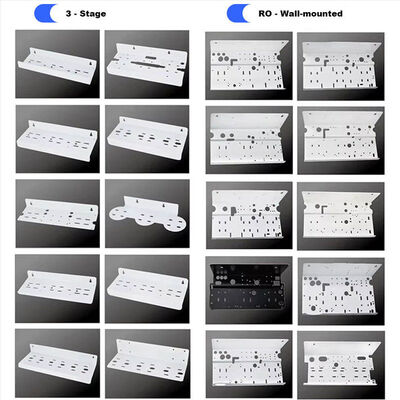 Triple Iron Bracket for 20x2.5" Filter Housing 20inch Slim Blue Housing Hanging Board