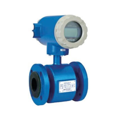 DN50 Digital Display Electromagnetic Flowmeter Stainless Steel Liquid Sensor for Sewage Gas for Oil Fluid Electronic Metering