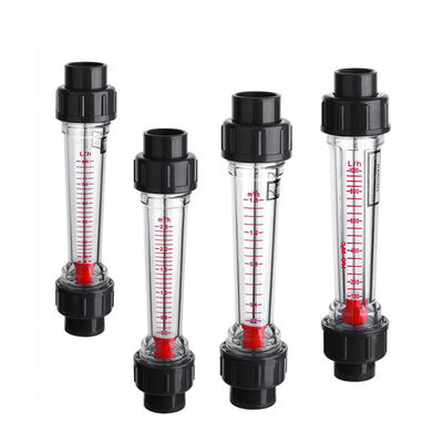 High Flow PVC Rotameter Tube Flow Meter for Liquid Gas