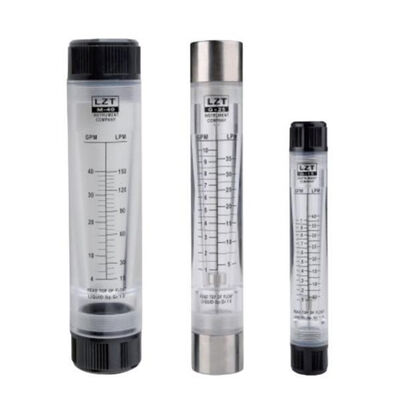LZM-G Series Flow Meter Adjustable Panel Rotameter with Valve for Gas Liquid Oil Monitoring