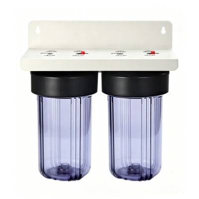 2-Stage 10" x 4.5" Clear Big Blue Filter Housing Pre-Filtration System for Residential and Light commercial