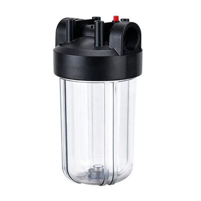 10 inch Jumbo Clear PET Water Filter Housing for Handles large water volume