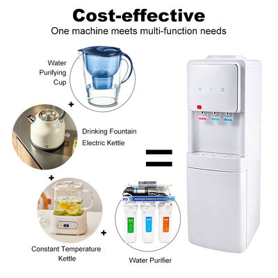Hot Cold Room Temperature RO System Water Dispenser for Office Commercial Use