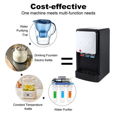 Desktop 75G RO System Hot and Cold Water Dispenser for Household Hotel Office Commercial Office