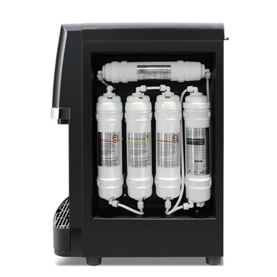 Desktop Water Dispenser 5 Stage RO UF Filtration System Electric Cooling Heating Water Purifier for Home Hotel Office