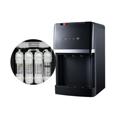 Desktop Water Dispenser 5 Stage RO UF Filtration System Electric Cooling Heating Water Purifier for Home Hotel Office