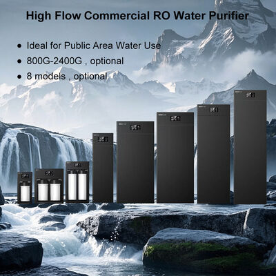 800GPD 4 Stage Commercial RO System with Filter Reminder for Home Office Use