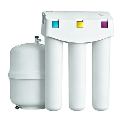 Non-Electric 3-Stage Filtration Pressure Driven RO System Water Filter with Pressure Tank